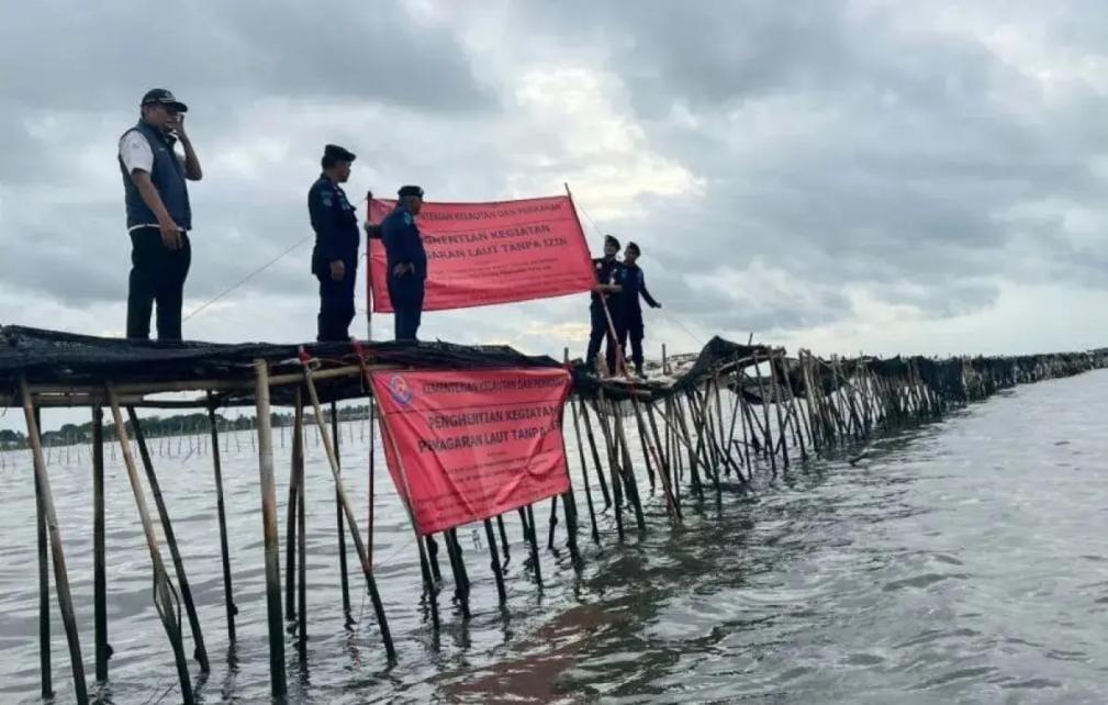KKP Panggil Kelompok Nelayan yang Diduga Pasang Pagar Laut di Perairan Tangerang