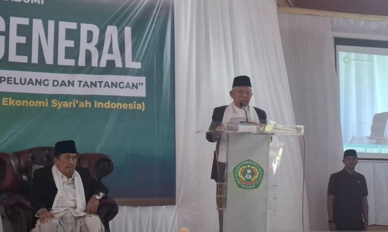 Ma’ruf Amin Dorong Penguatan Literasi Ekonomi Syariah untuk Optimalkan Potensi Nasional