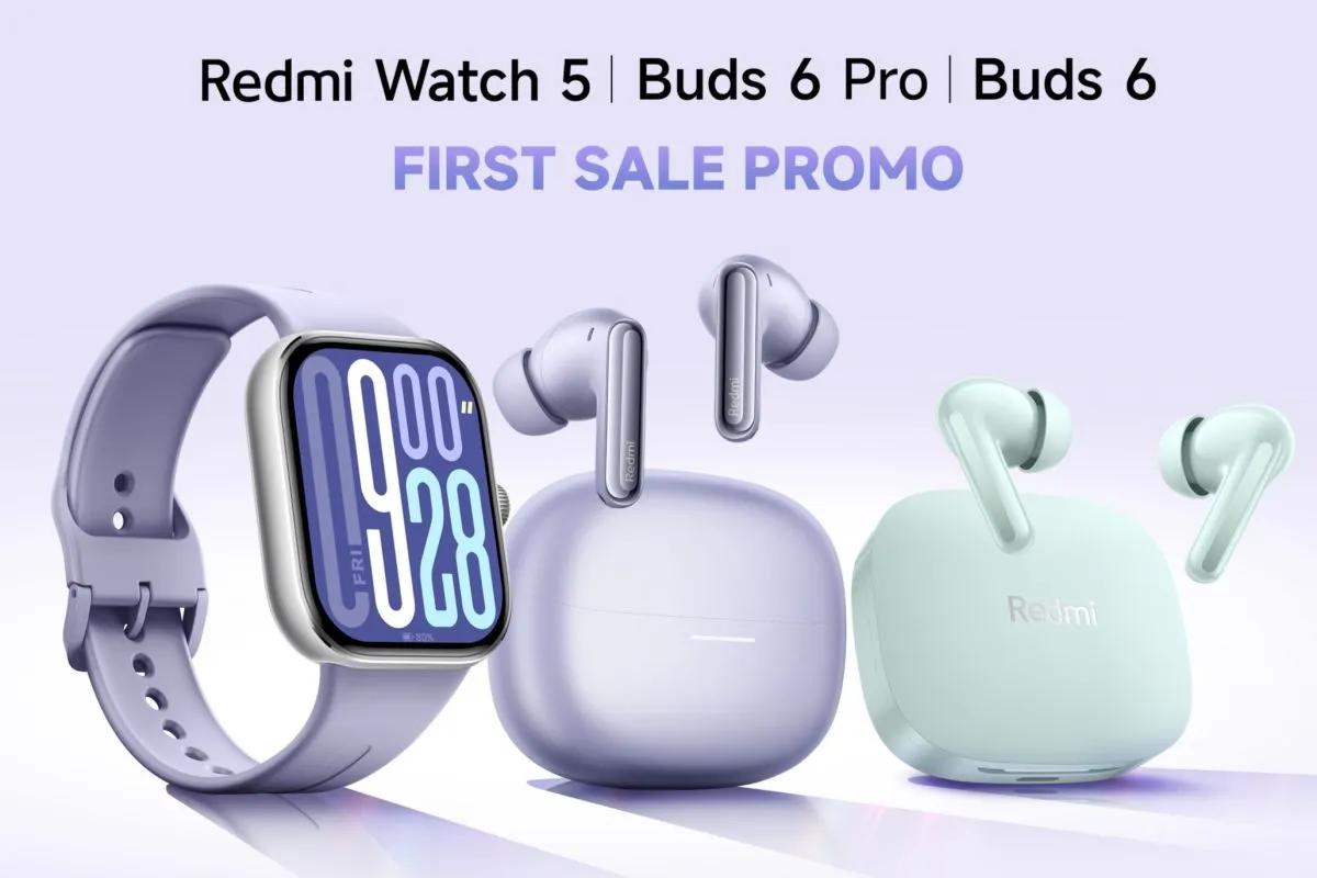 Xiaomi Luncurkan Redmi Buds 6 dan Watch 5!