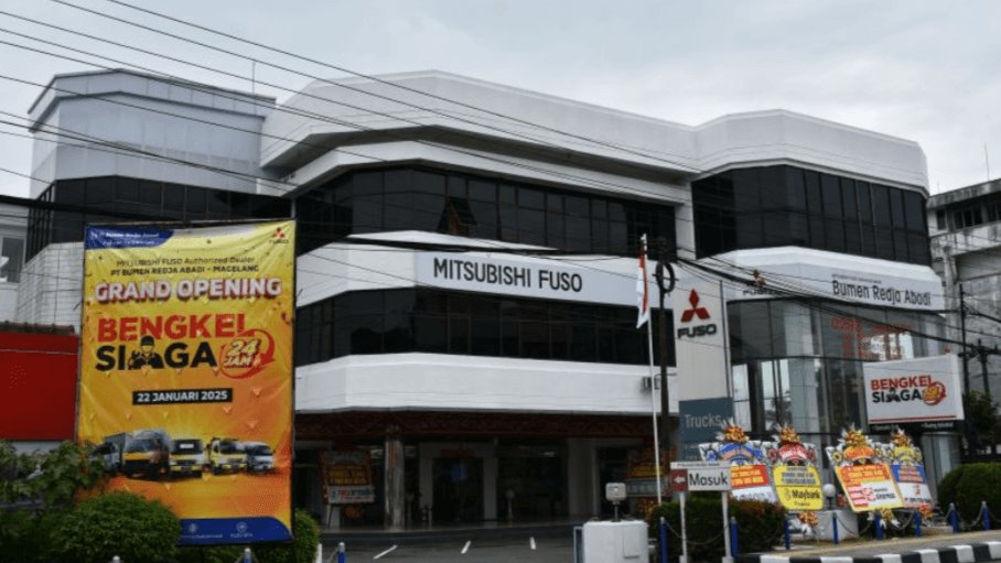 Layanan Purnajual Mitsubishi Fuso Diperluas dengan Bengkel Siaga di Magelang