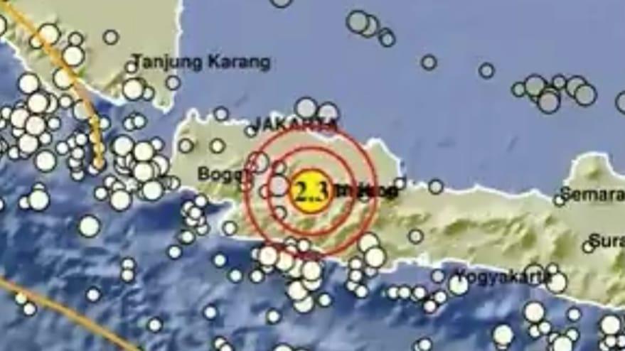 Gempa Bumi M 2,3 Guncang Bandung Jabar