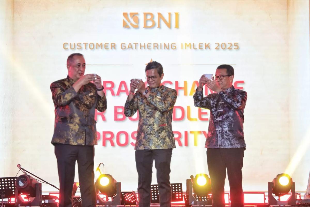 BNI Gelar Customer Gathering, Ajak Nasabah dan Mitra Bisnis Sambut Tahun Ular Kayu