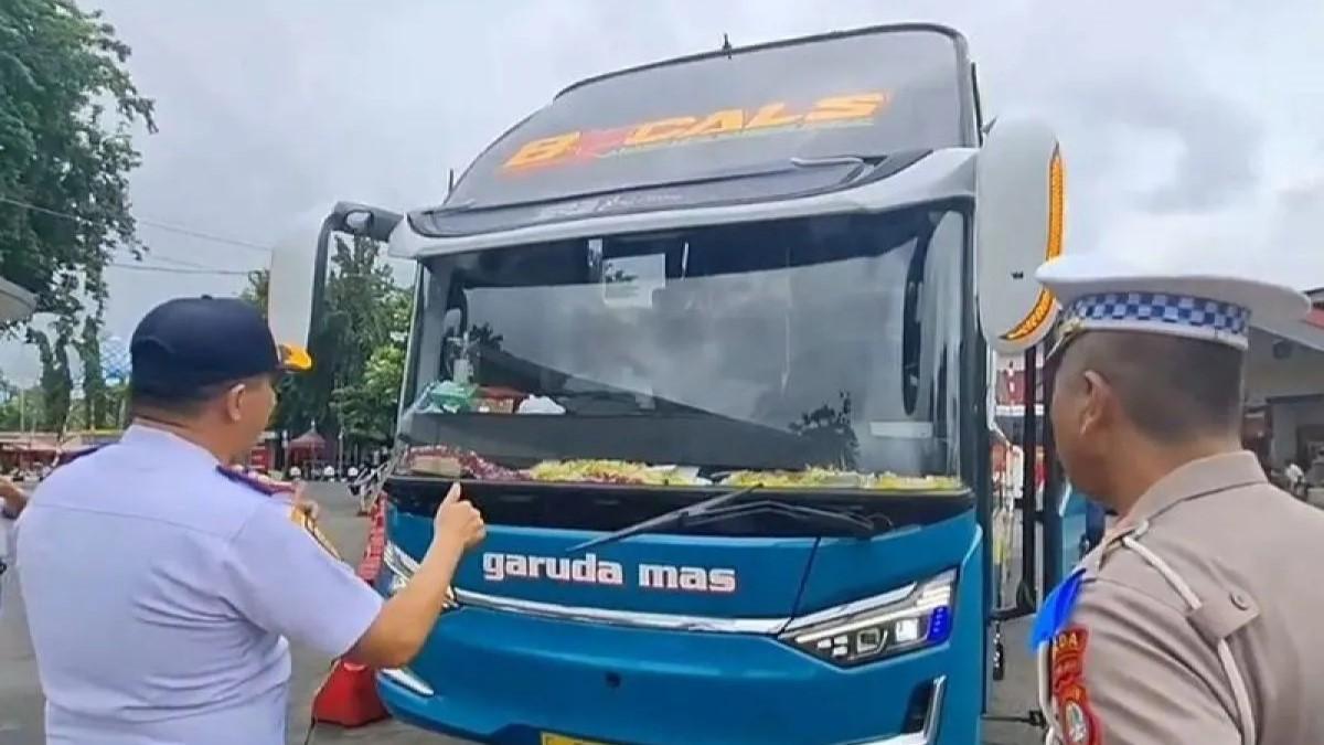 Operasi Keselamatan, Terminal Kalideres Cek Kelaikan 20 Bus AKAP untuk Cegah Kecelakaan