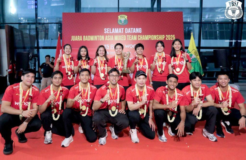 Indonesia Juara Beregu Campuran Asia, Pijakan Sasar Juara Piala Sudirman