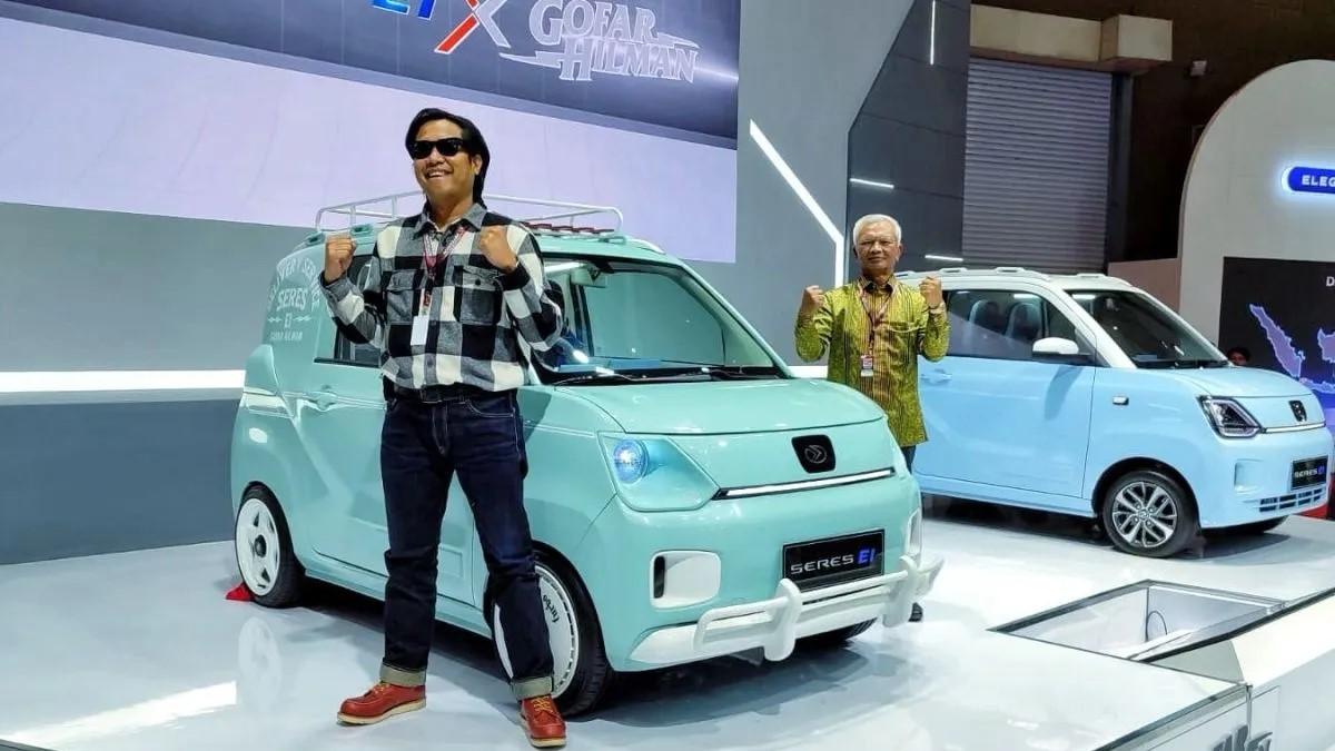 Gokil! Seres x Gofar Hilman di IIMS 2025, Perkenalkan Mobil Listrik Mewah-Teknologi Terkini