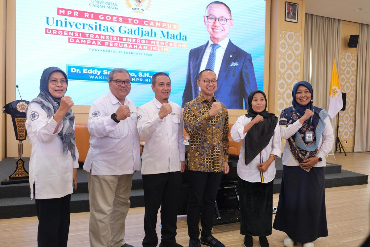 Bicara di UGM, Eddy Soeparno Sampaikan Pentingnya Kebijakan Berbasis Data dan Riset Ilmiah