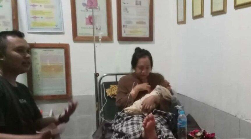 Viral! Seorang Ibu Mendadak Melahirkan di SPBU Cianjur saat Temani Suami Isi Bensin