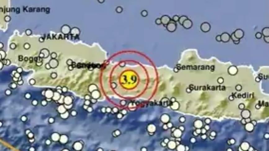 Gempa M 3,9 Guncang Banyumas Jateng