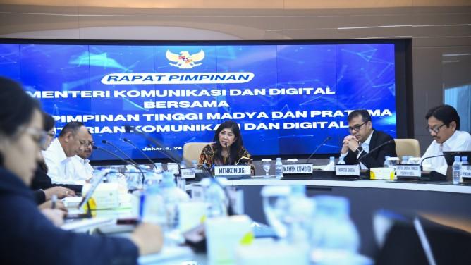 Menkomdigi Meutya Hafid: Struktur Lengkap, Komdigi Fokus Capai Target Transformasi Digital