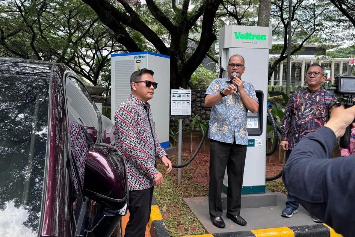 Voltron Perkenalkan SPKLU Cepat DC 360 kW Pertama di Indonesia