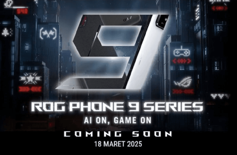 ASUS ROG Phone 9 Series Meluncur di Indonesia pada 18 Maret 2025
