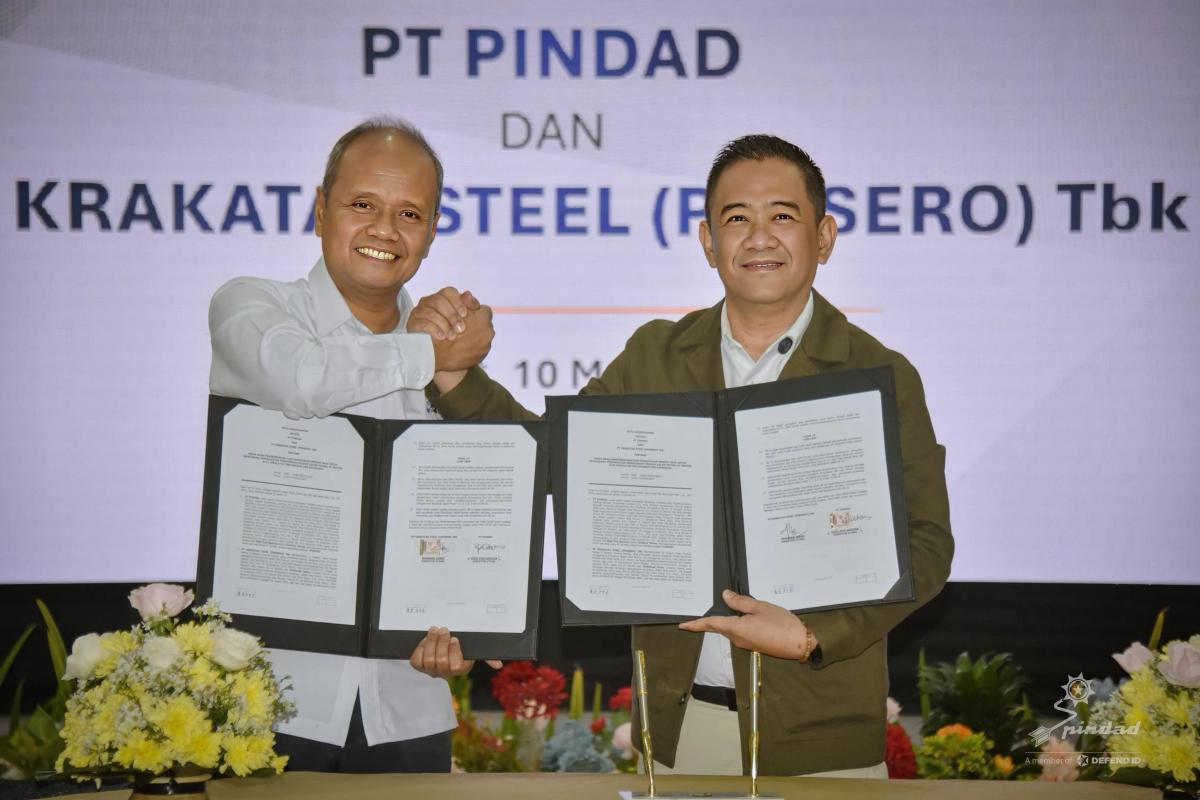 Krakatau Steel Jalin Kerja Sama dengan Pindad untuk Kemandirian Industri Pertahanan Indonesia