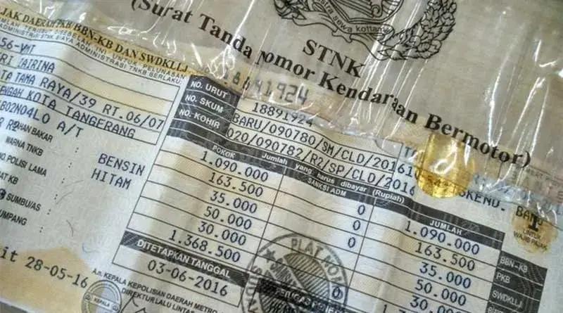 Payung Hukum Penghapusan Data Kendaraan Jika STNK Tak Diperpanjang-Mati 2 Tahun