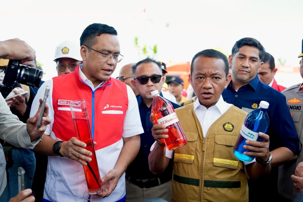 Pastikan Kelancaran Mudik, Menteri ESDM dan Dirut Pertamina Tinjau Pasokan BBM dan LPG di Banten