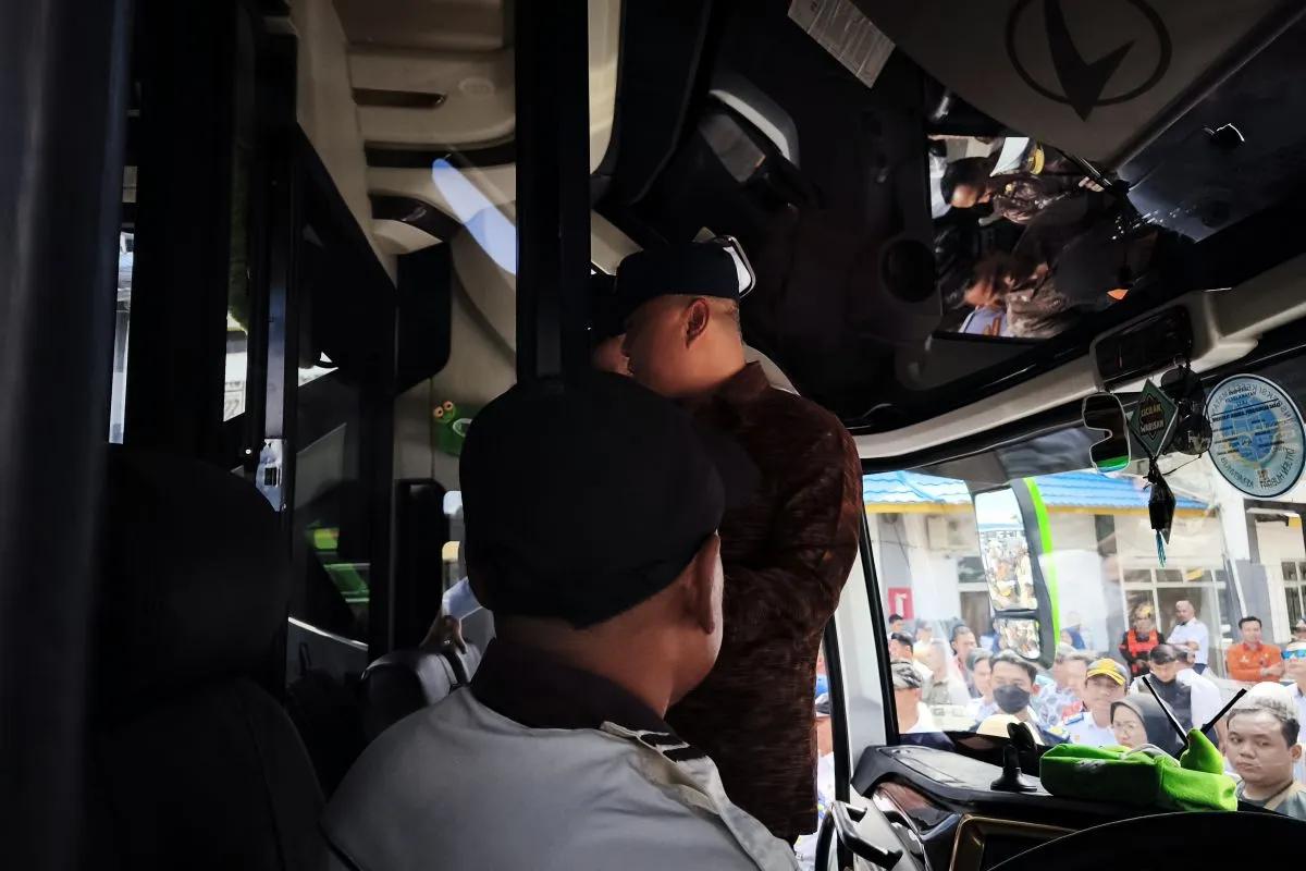 287 Bus Diperiksa, Terminal Rajabasa Siap Sambut Arus Mudik 2025