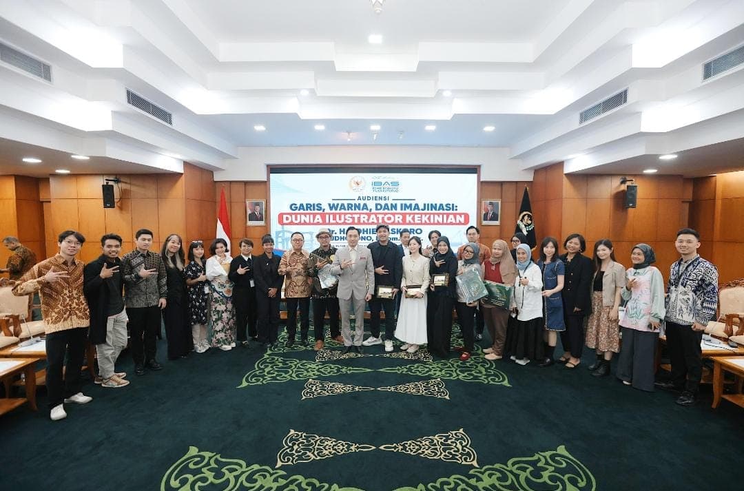 Dukung Ilustrator Kejar Market Dunia, Ibas: Perlu Perhatian, Pengembangan dan Perlindungan untuk Para Seniman Indonesia