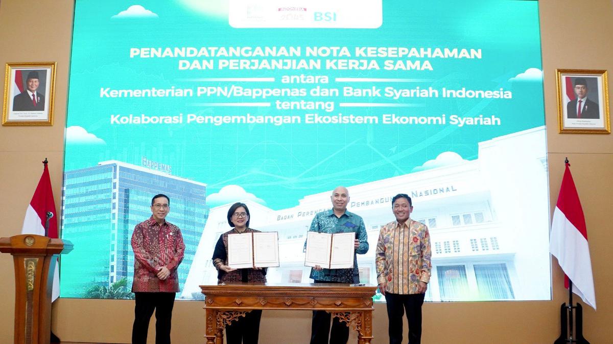BSI dan Kementerian PPN/Bappenas Jalin Kolaborasi Kembangkan Ekosistem Ekonomi Syariah