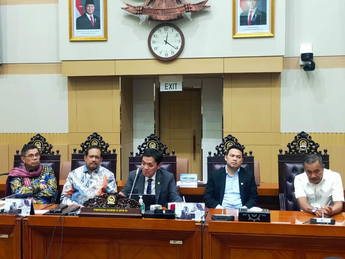 Komisi III DPR Pastikan Pasal Penghinaan Presiden dalam KUHAP Bisa Diselesaikan dengan Restorative Justice