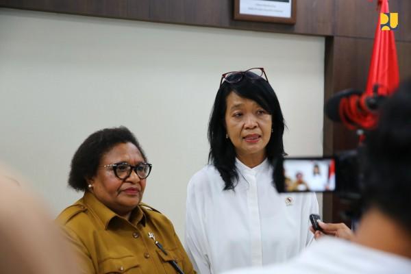 Wamen Diana dan Wamendagri Bahas Percepatan Pusat Pemerintahan DOB Papua