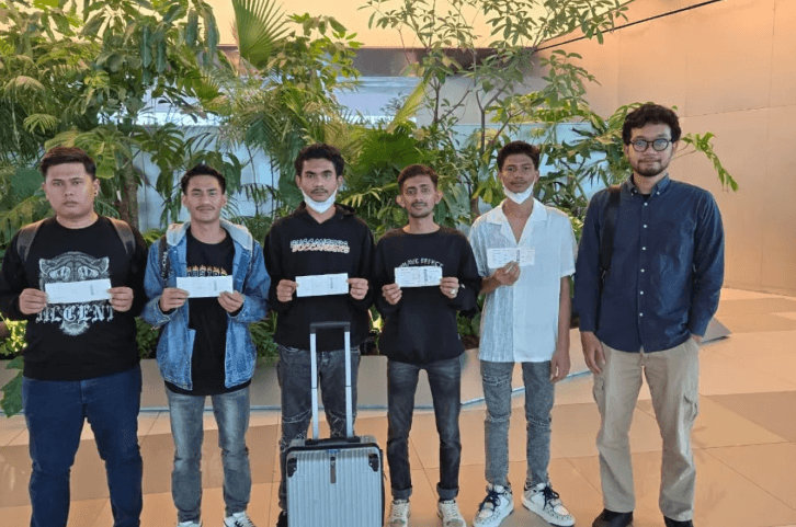 Pemerintah Aceh Pulangkan Lima Warga Korban TPPO dari Myanmar