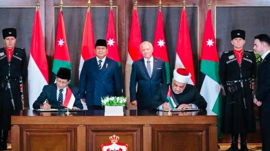 Menag RI dan Dua Menteri Yordania Jalin Sinergi Bidang Wakaf dan Pendidikan, termasuk Beasiswa