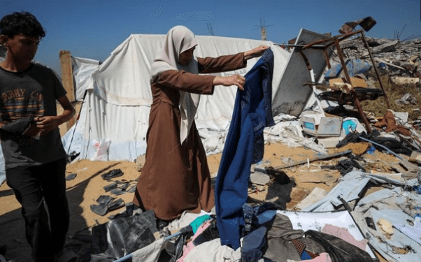 Kamp Pengungsi Jabalia di Gaza Hancur Diserang, Satu Keluarga Palestina Tewas dalam Tenda