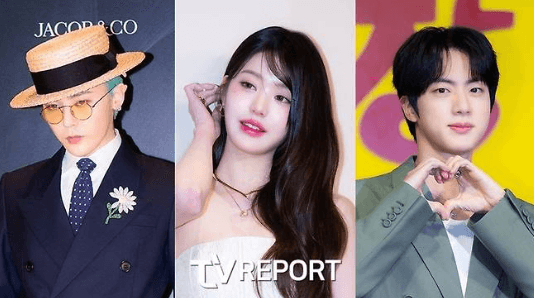 G-Dragon Puncaki Reputasi Merek Idola April 2025, Jin dan Jang Won-young Tempel Ketat