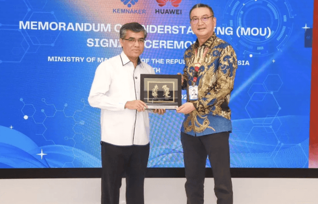 Huawei Indonesia dan Kemnaker Teken MoU, Fokus Bangun Talenta Digital Nasional