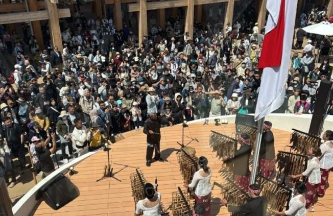 Saung Angklung Udjo Meriahkan Paviliun Indonesia di World Expo 2025 Osaka