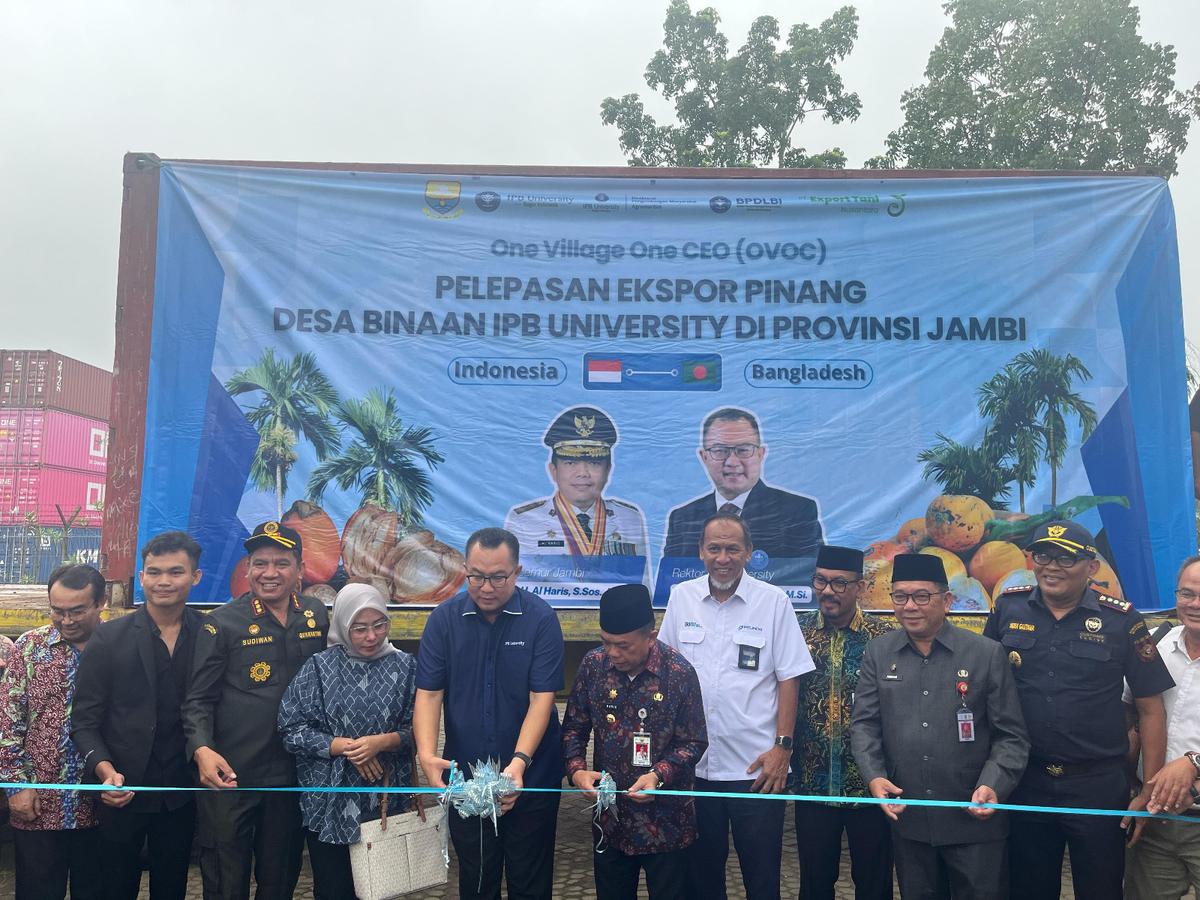 Bea Cukai Jambi Fasilitasi Ekspor 36 Ton Biji Pinang ke Bangladesh