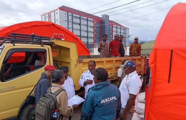 Waspada Cuaca Ekstrem, Kemensos RI Salurkan Bantuan ke Kabupaten Jayawijaya