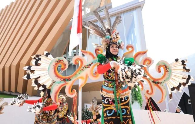 Tari Enggang dan Gong dari Kalimantan Timur Curi Perhatian di World Expo 2025 Osaka