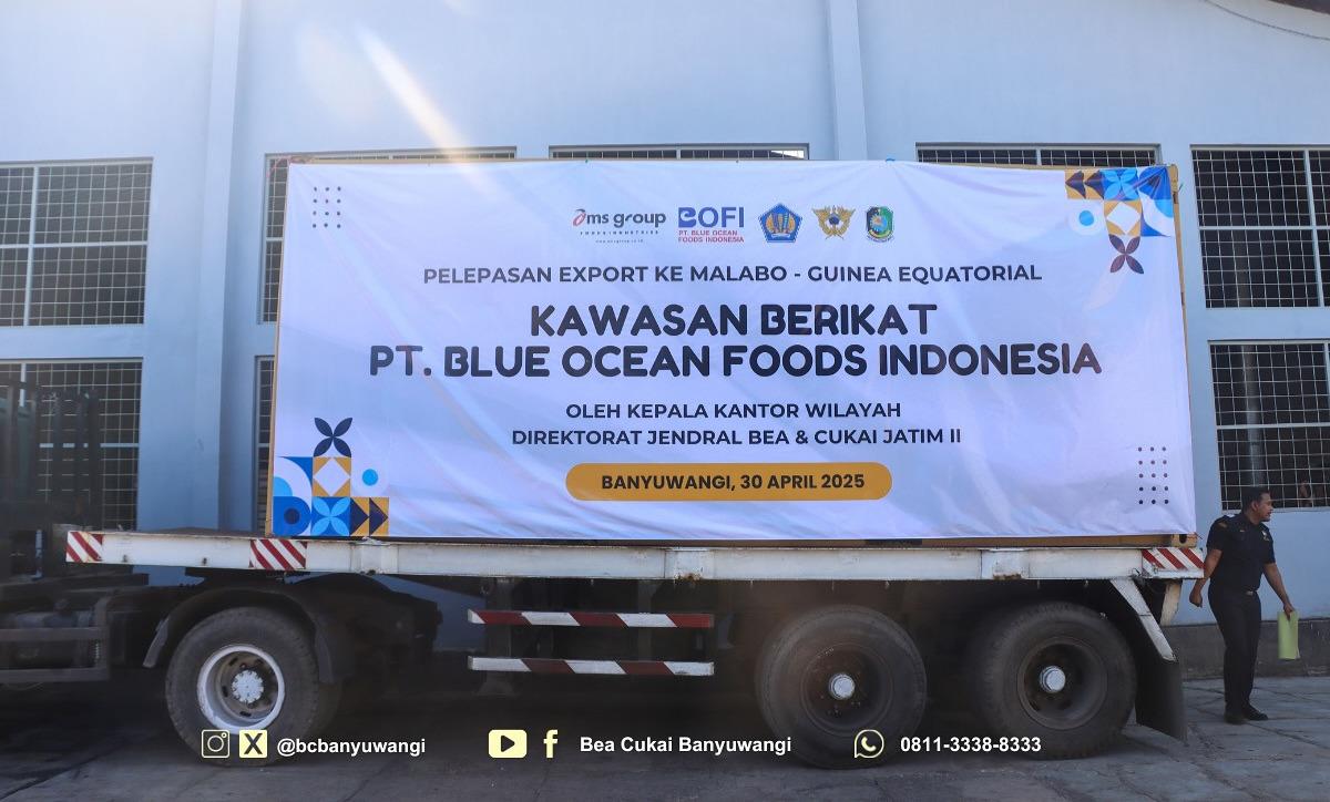 Bea Cukai Fasilitasi Puluhan Ribu Sarden Kaleng Asal Banyuwangi ke Pasar Luar Negeri