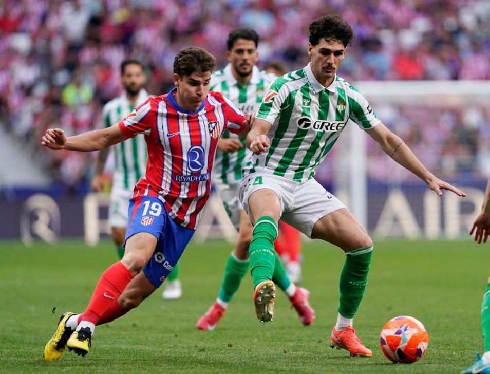 Atletico Madrid Gulung Real Betis 4-1, Julian Alvarez Cetak Dua Gol