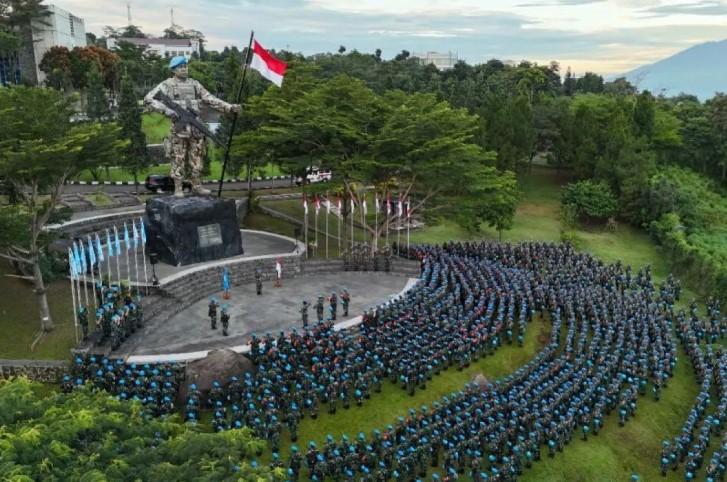 1.117 Personel TNI Resmi Menyandang Status Peacekeeper dalam Misi PBB di Kongo