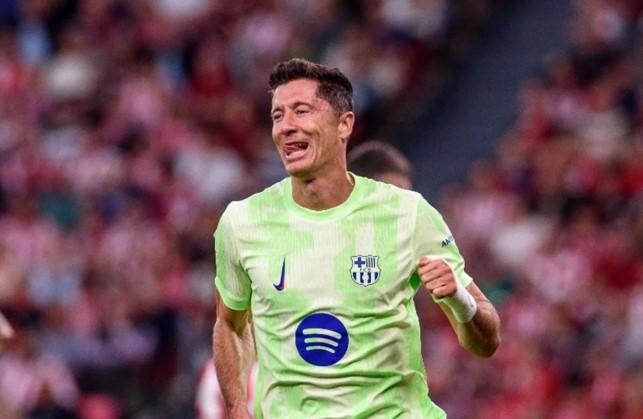 Dua Gol Lewandowski dan Penalti Olmo Pastikan Dominasi Barcelona