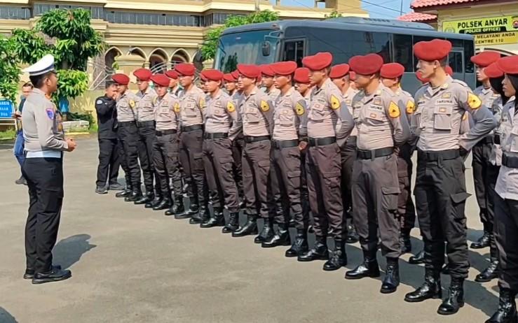 Antisipasi Libur Panjang, Satlantas Polres Cilegon Kerahkan 80 Personel di Jalur Wisata Pantai Anyer
