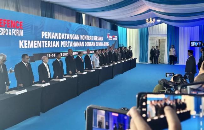 Industri Pertahanan Nasional dan Internasional Sepakati Kerja Sama Strategis di Hari Pertama Pameran
