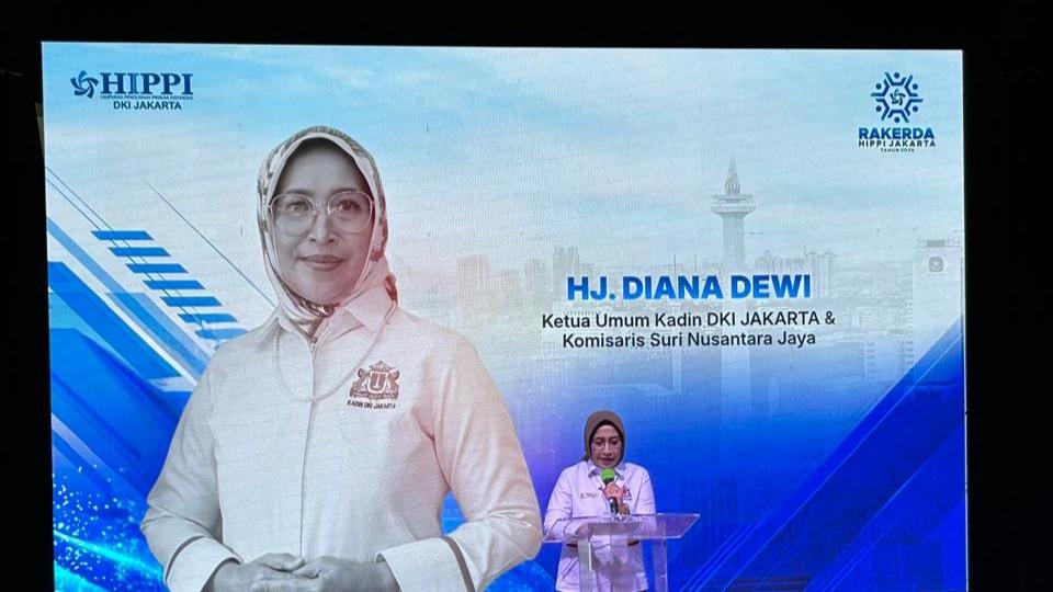 Ketua KADIN Diana Dewi di Acara HIPPI: Pengusaha Pribumi Harus Unjuk Gigi di Tengah Krisis