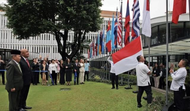 WHO Kibarkan Merah Putih di Manila Sambut RI di Kawasan Pasifik Barat