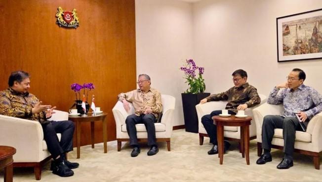Airlangga Minta Singapura Tingkatkan Investasi hingga 40 Miliar Dolar AS, Dorong Kerja Sama Ekonomi Strategis