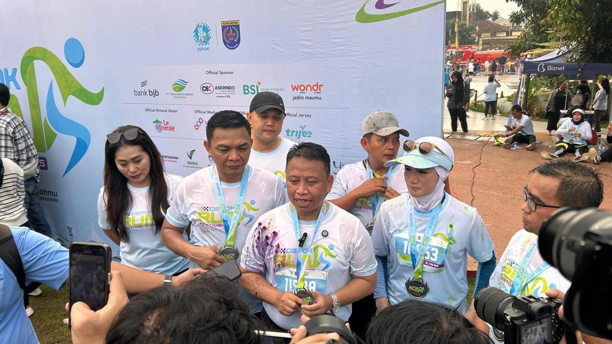 Wali Kota Depok Supian Suri: DRF 2025 Sarana Silaturahmi dan Semangat Hidup Sehat