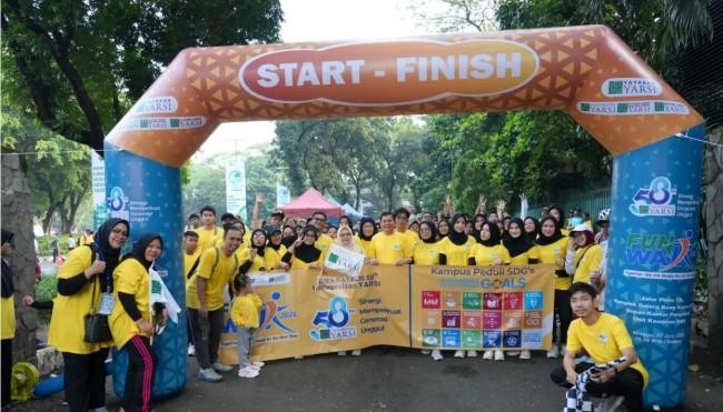 Universitas Yarsi Gelar Funwalk CFD Peringati Dies Natalis ke-58 dan Tekankan Pemantapan Internasional