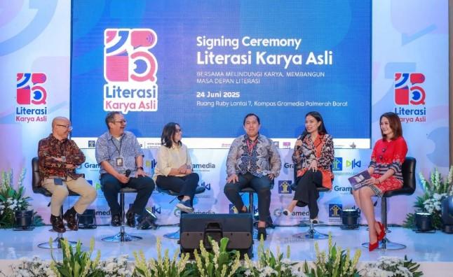 Kampanye Literasi Karya Asli Diluncurkan, Gramedia dan Pemerintah Perangi Buku Bajakan