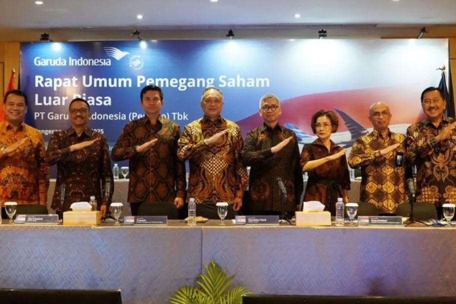 Restrukturisasi Garuda Indonesia Disepakati di RUPSLB: Direksi Dirombak, Strategi Jangka Panjang Ditetapkan
