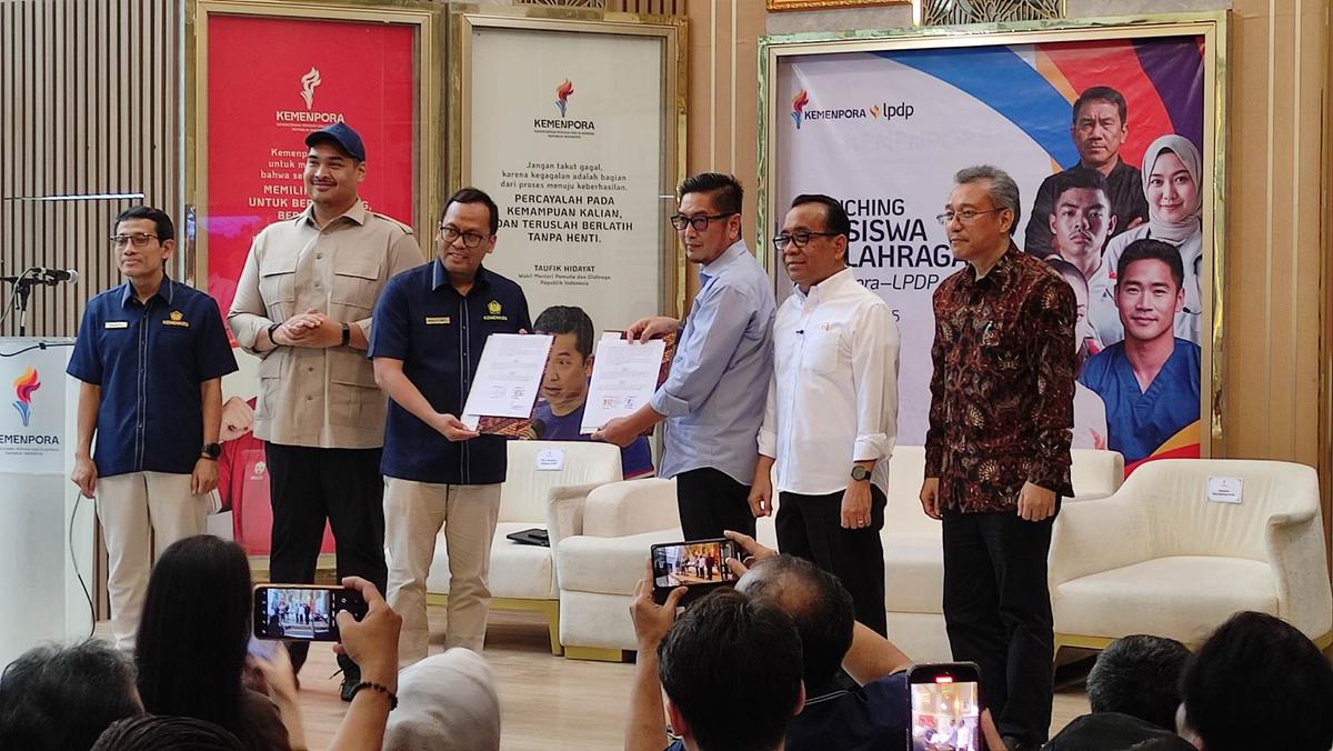 Kemenpora Luncurkan Beasiswa S2 LPDP bagi Atlet dan Mantan Atlet