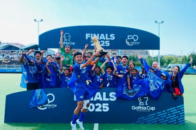 Akademi Persib Cimahi All Stars Juarai Gothia Cup 2025, Bawa Pulang Kebanggaan dari Swedia