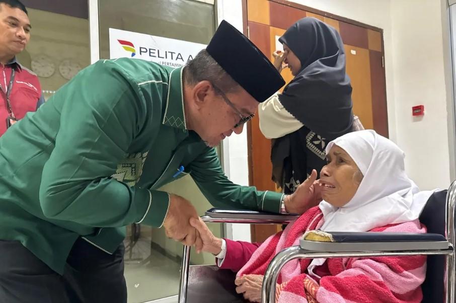 Jemaah Haji Aceh yang Jalani Operasi Jantung di Makkah Akhirnya Tiba di Tanah Air