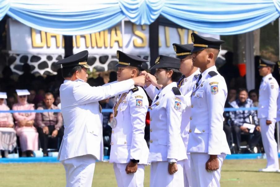 Mendagri Tito Karnavian Lantik 1.110 Pamong Praja Muda IPDN, Presiden Prabowo Berhalangan Hadir karena Kunjungan Kenegaraan