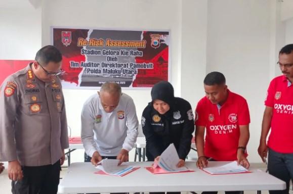 Stadion Gelora Kie Raha Ternate Resmi Layak Gelar BRI Super League 2025/2026
